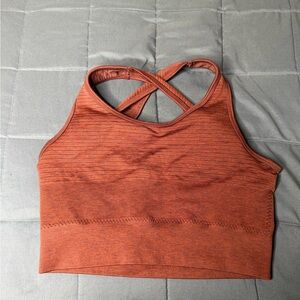 Alphalete Sports Bra - Red/Brown